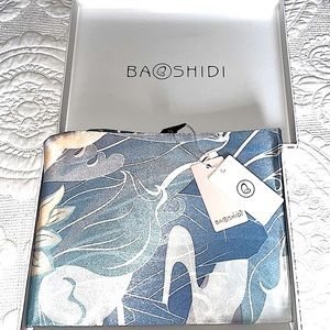 Baoshidi Silk Scarf 63 cm x 190 cm